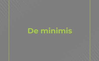 De minimis