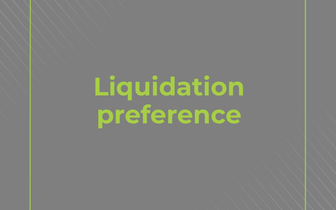 Liquidation preference